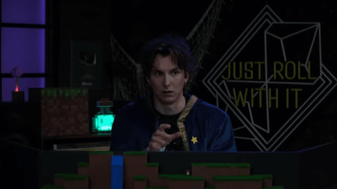 D&D, but It’s Minecraft (2026) movie scene