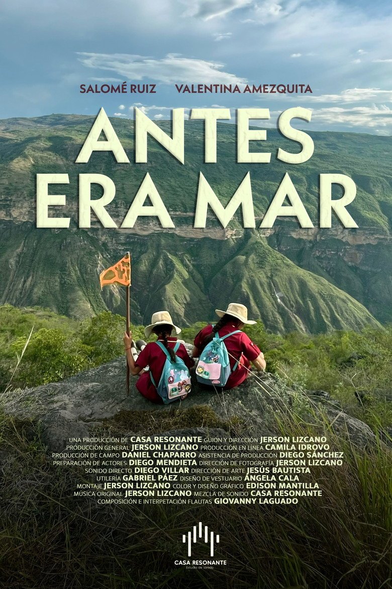 Antes era Mar (2026) official movie poster