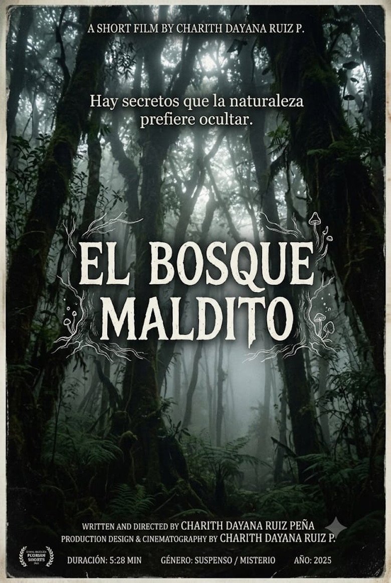 El bosque maldito (2026) official movie poster