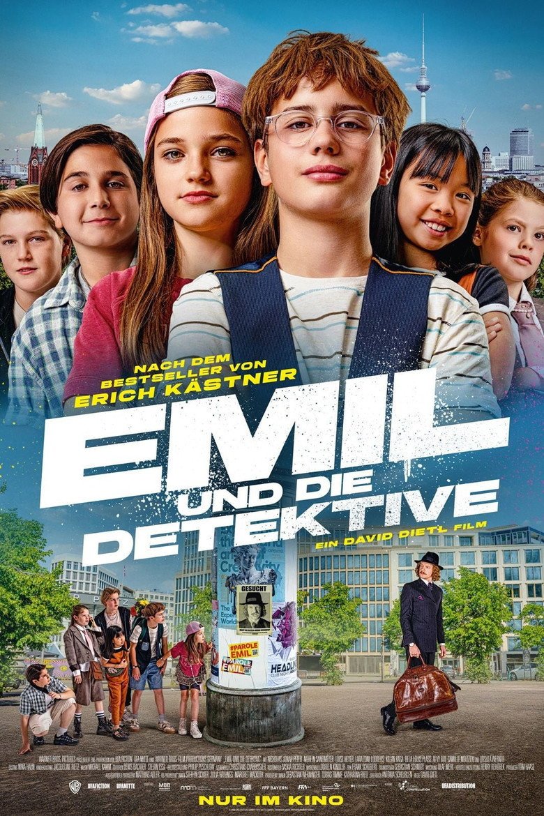 Emil and the Detectives (2026) official movie poster
