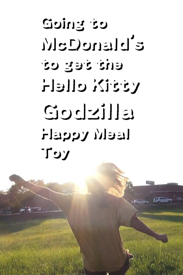 Going to McDonald's to get the Hello Kitty Godzilla Happy Meal Toy (2026) official movie poster