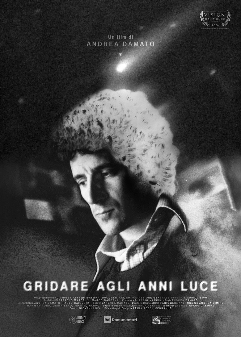 Gridare agli anni luce (2026) official movie poster