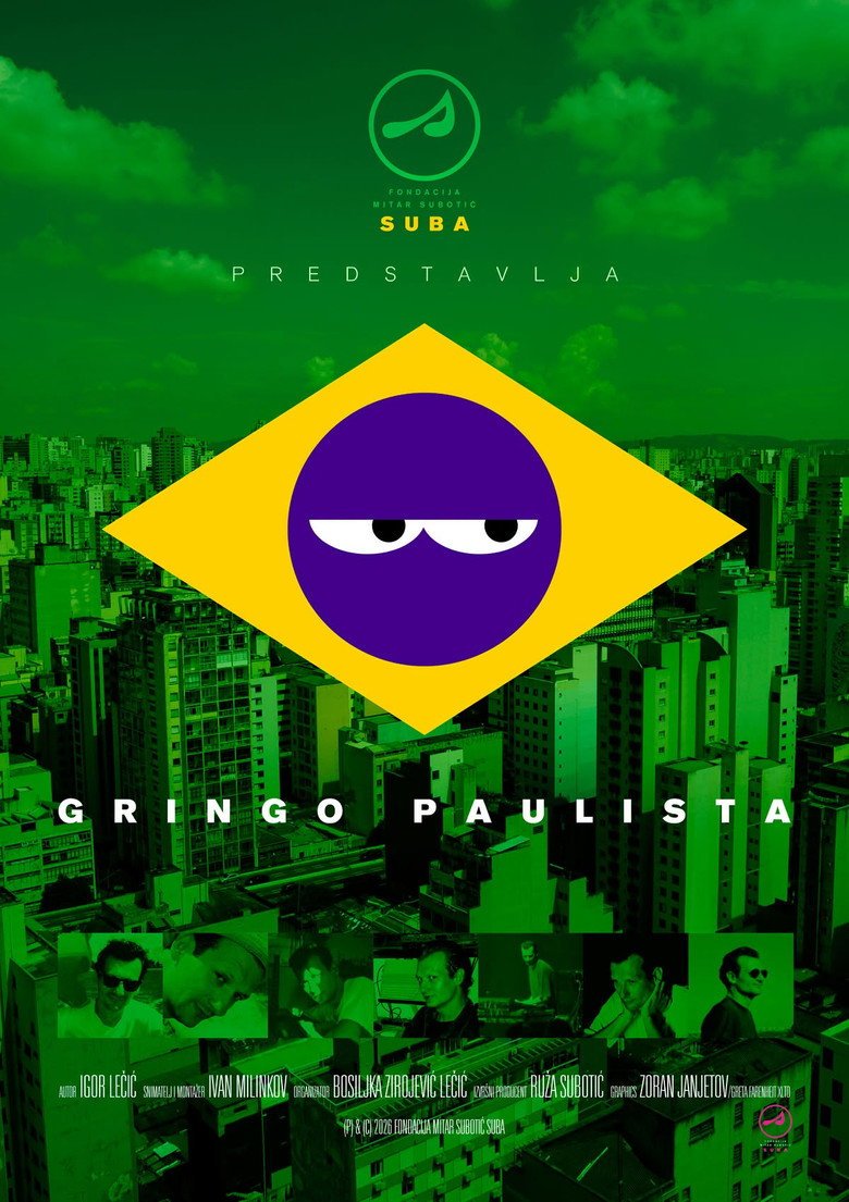 Gringo Paulista (2026) official movie poster