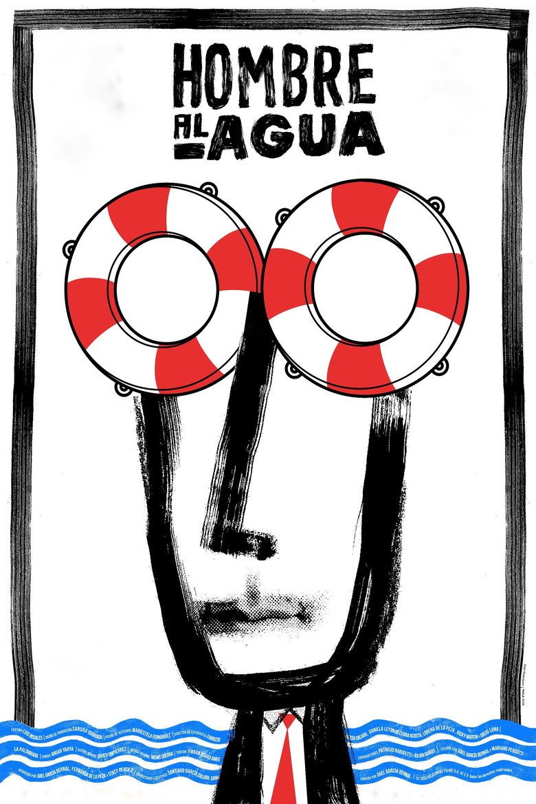Hombre al agua (2026) official movie poster
