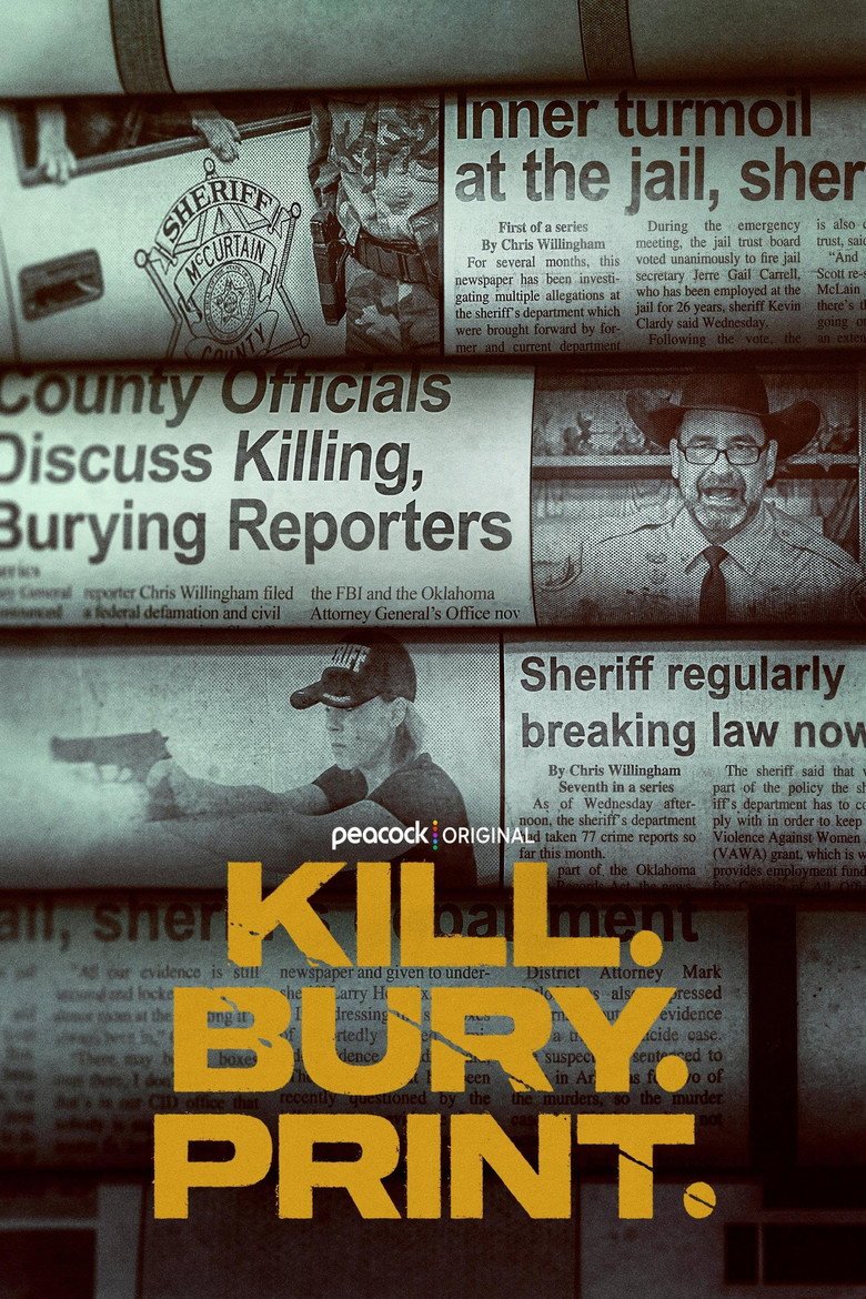 Kill. Bury. Print. (2026) official movie poster
