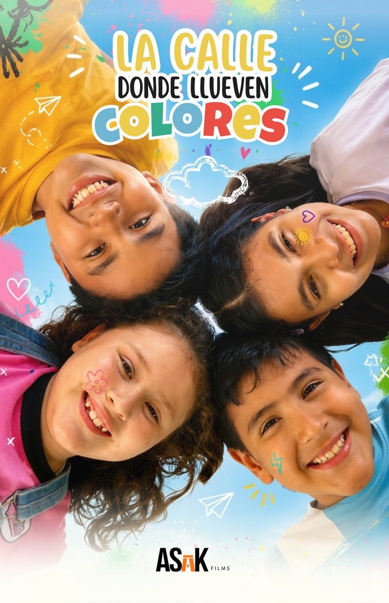 La calle donde llueven colores (2026) official movie poster