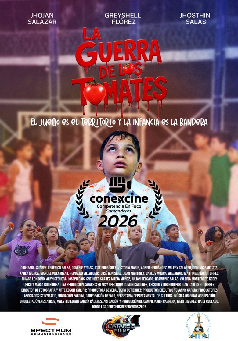 La guerra de los tomates (2026) official movie poster