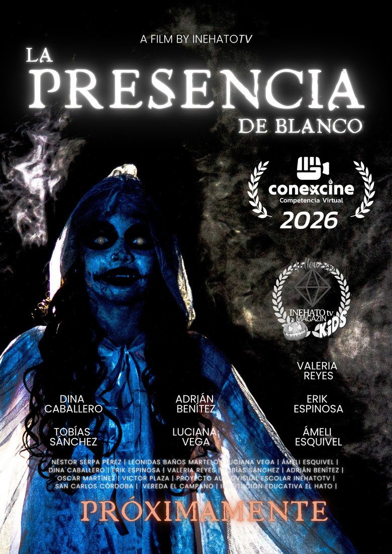 La presencia de blanco (2026) official movie poster