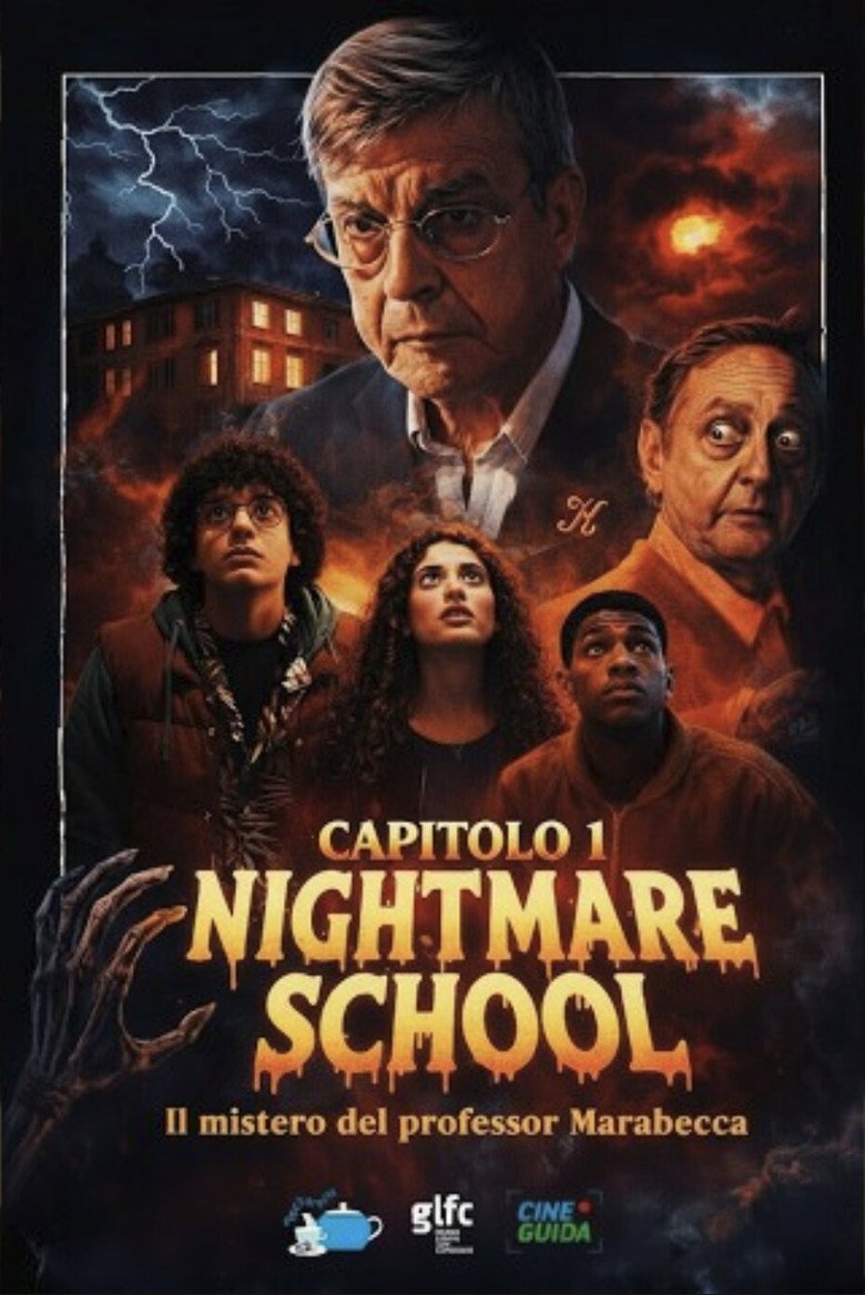 Nightmare School – The Mystery of Professor Marabecca (2026) official movie poster
