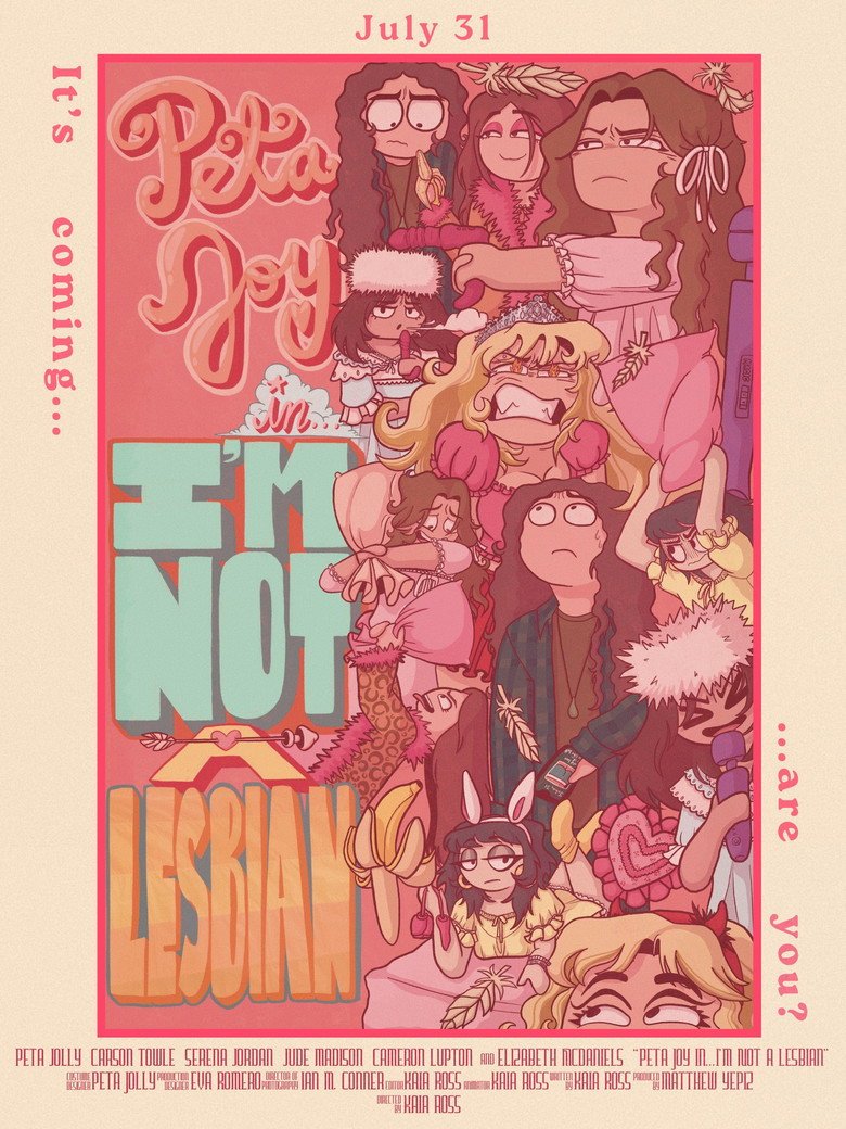 Peta Joy In... I'm Not A Lesbian (2026) official movie poster