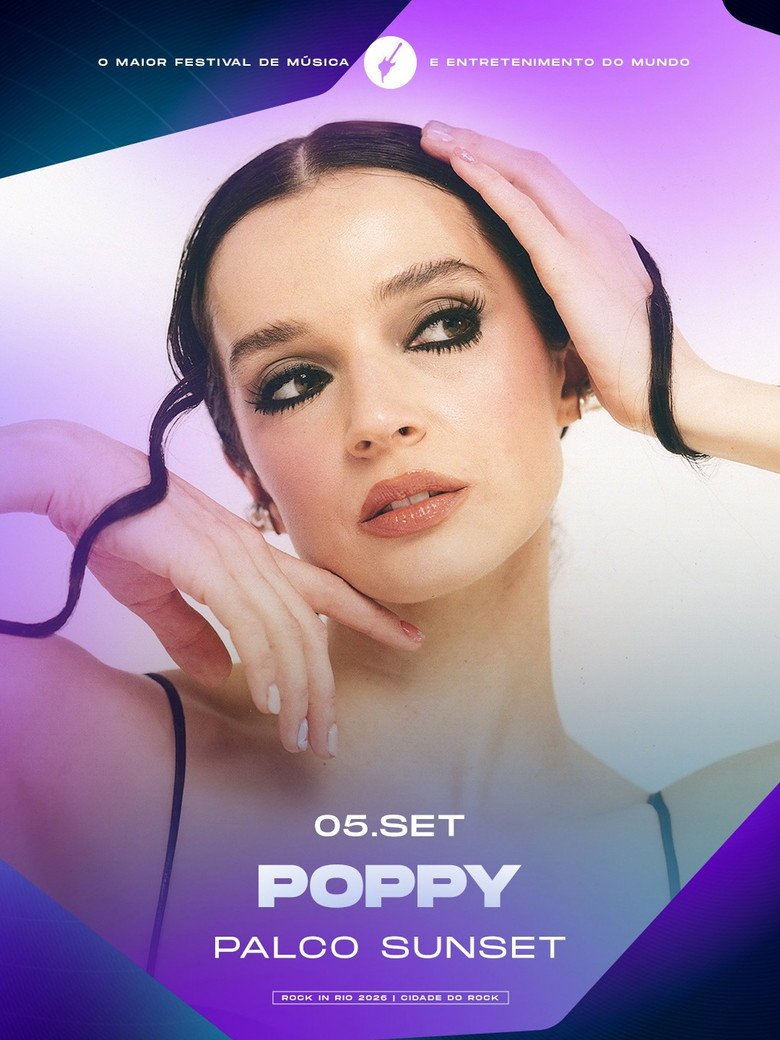 Poppy - Rock in Rio (2026) official movie poster