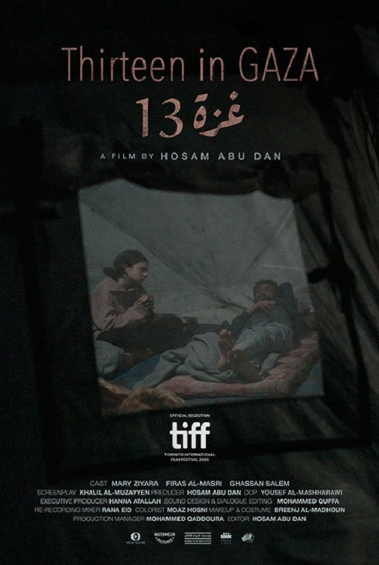 Thirteen in Gaza (2026) official movie poster