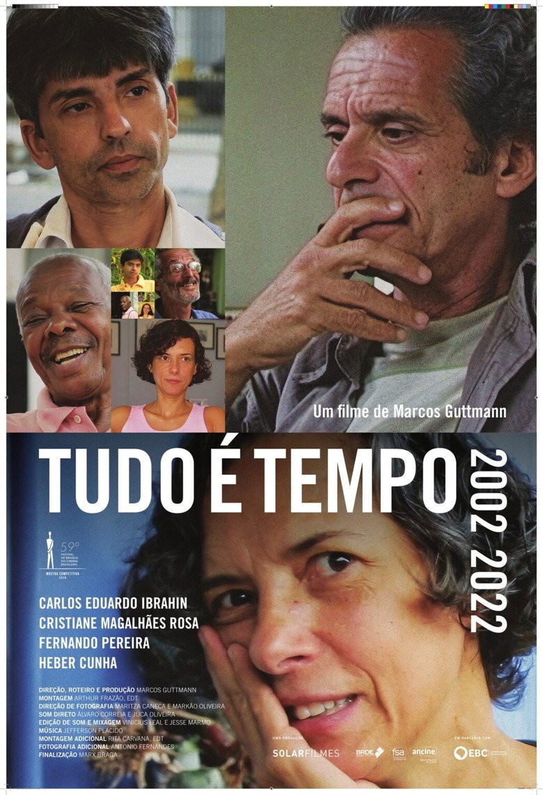 Tudo é Tempo (2026) official movie poster