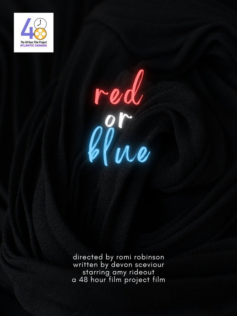 red or blue (2026) official movie poster