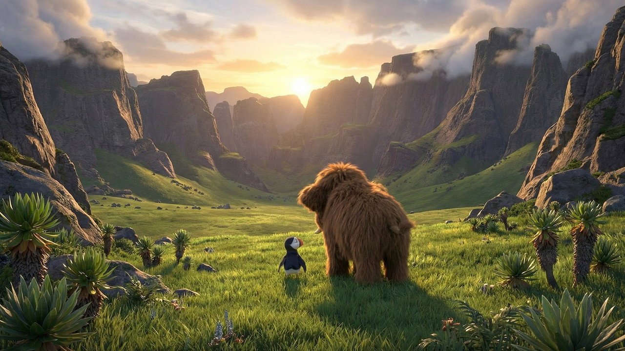 The Little Mammoth (2026) movie scene