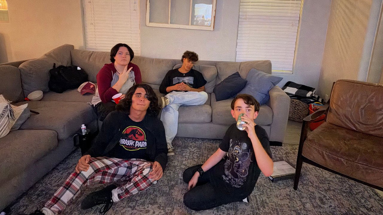 The "All-Nighter" (2026) movie scene