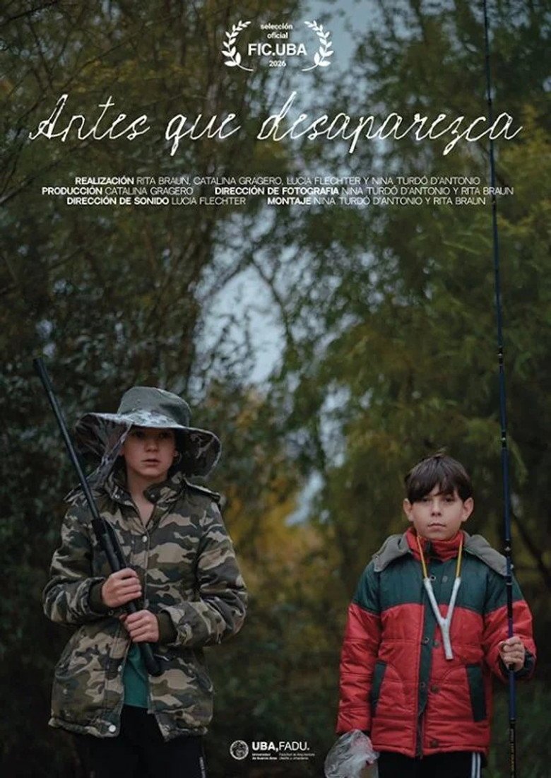 Before it Dissapears (2026) official movie poster