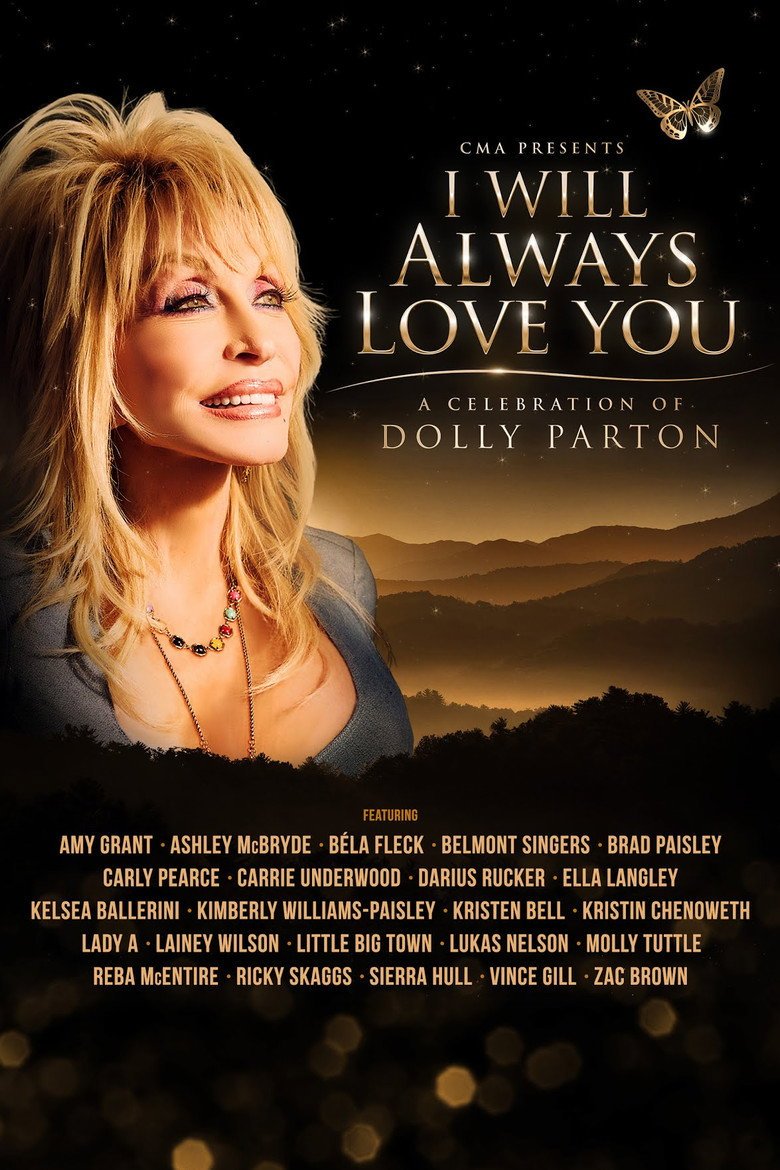 CMA Presents I Will Always Love You: A Celebration of Dolly Parton (2026) official movie poster