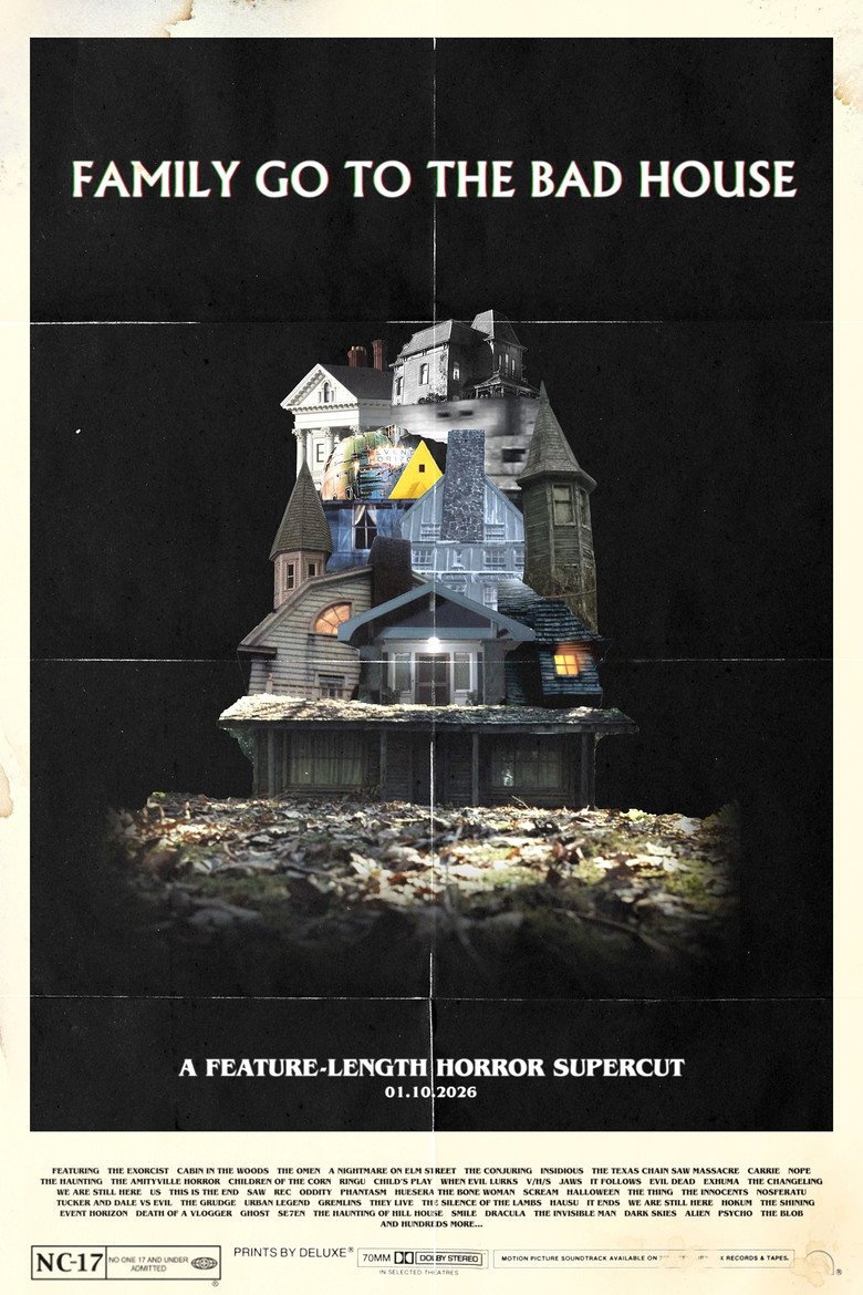 Family Go to the Bad House (2026) official movie poster