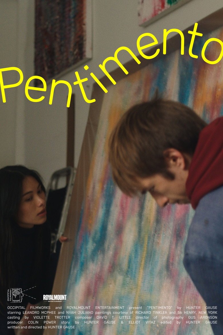 Pentimento (2026) official movie poster