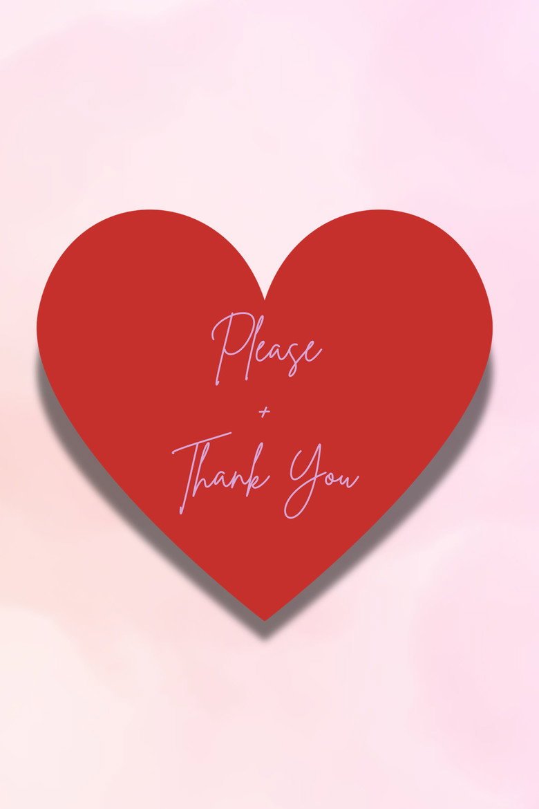 Please + Thank You (2026) official movie poster