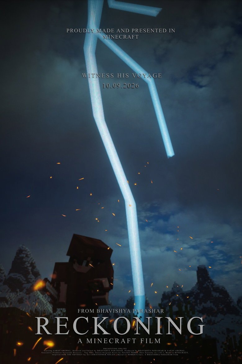 RECKONING - A Minecraft Film (2026) official movie poster