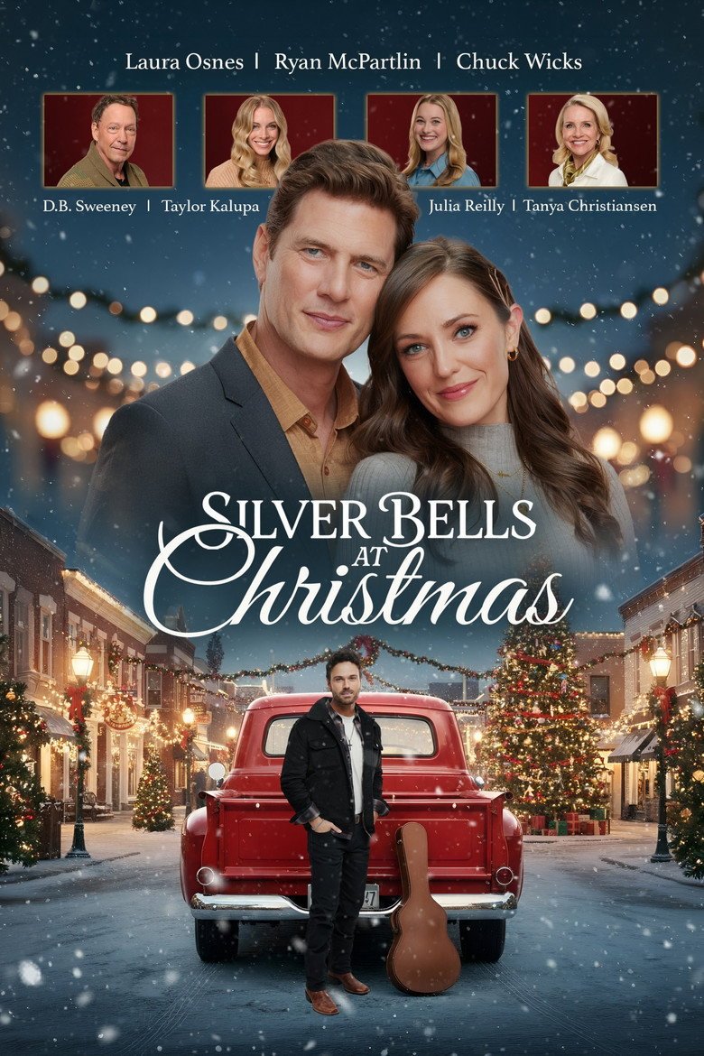 Silver Bells at Christmas (2026) official movie poster