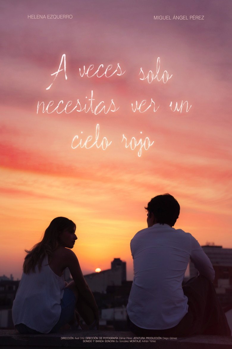 Sometimes all you need is a red sky (2026) official movie poster