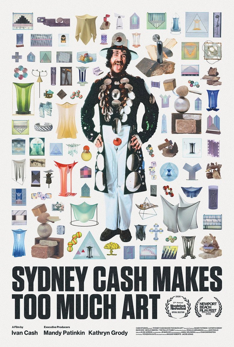 Sydney Cash Makes Too Much Art (2026) official movie poster