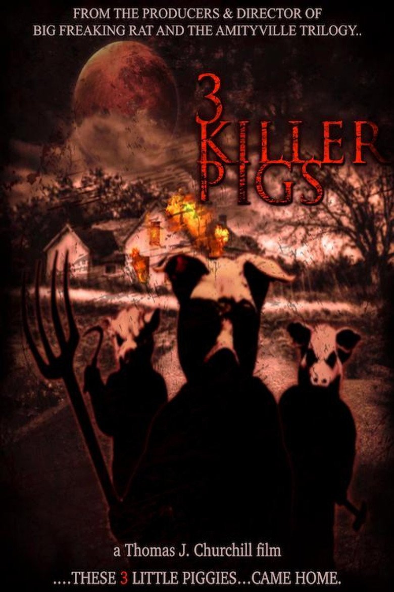 The 3 Killer Pigs (2026) official movie poster