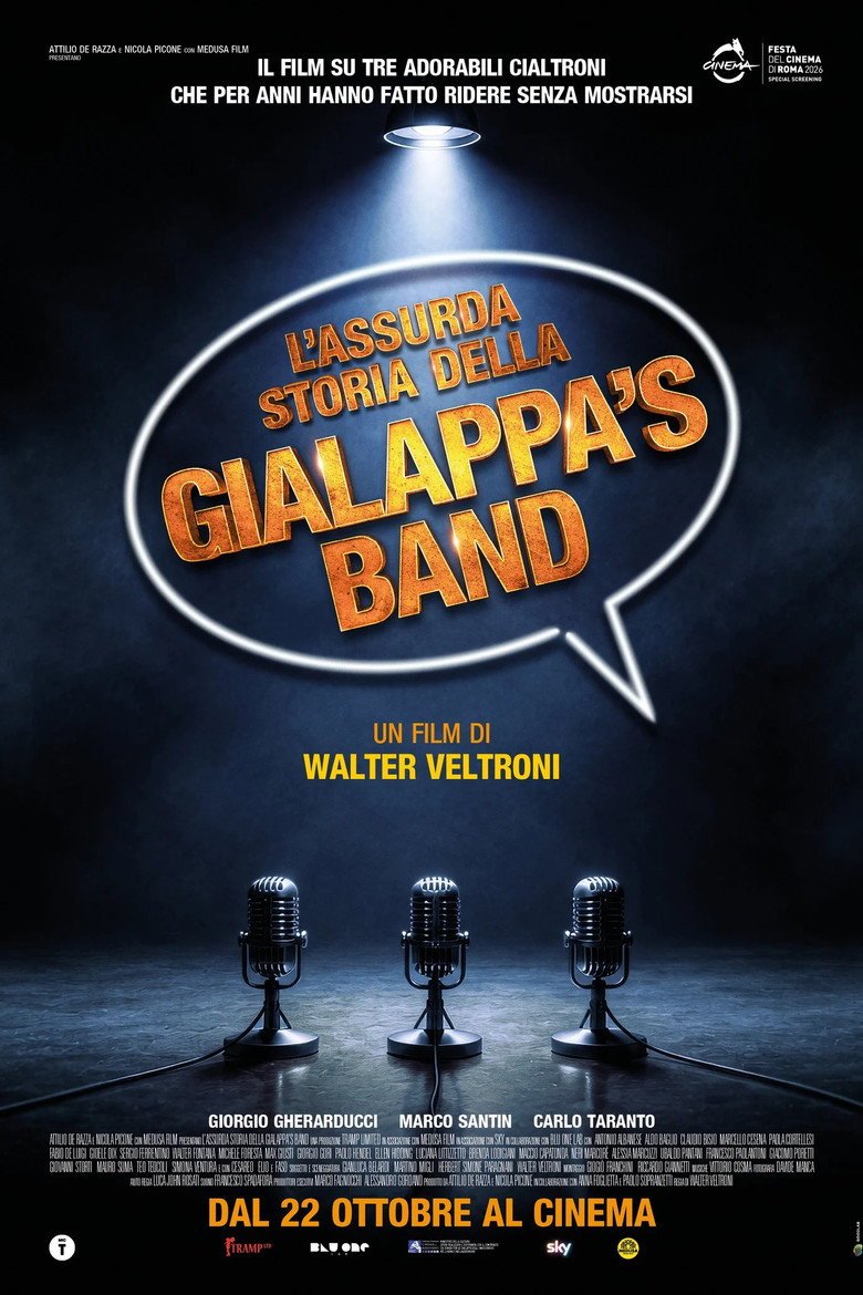 The Absurd Story of Gialappa’s Band (2026) official movie poster