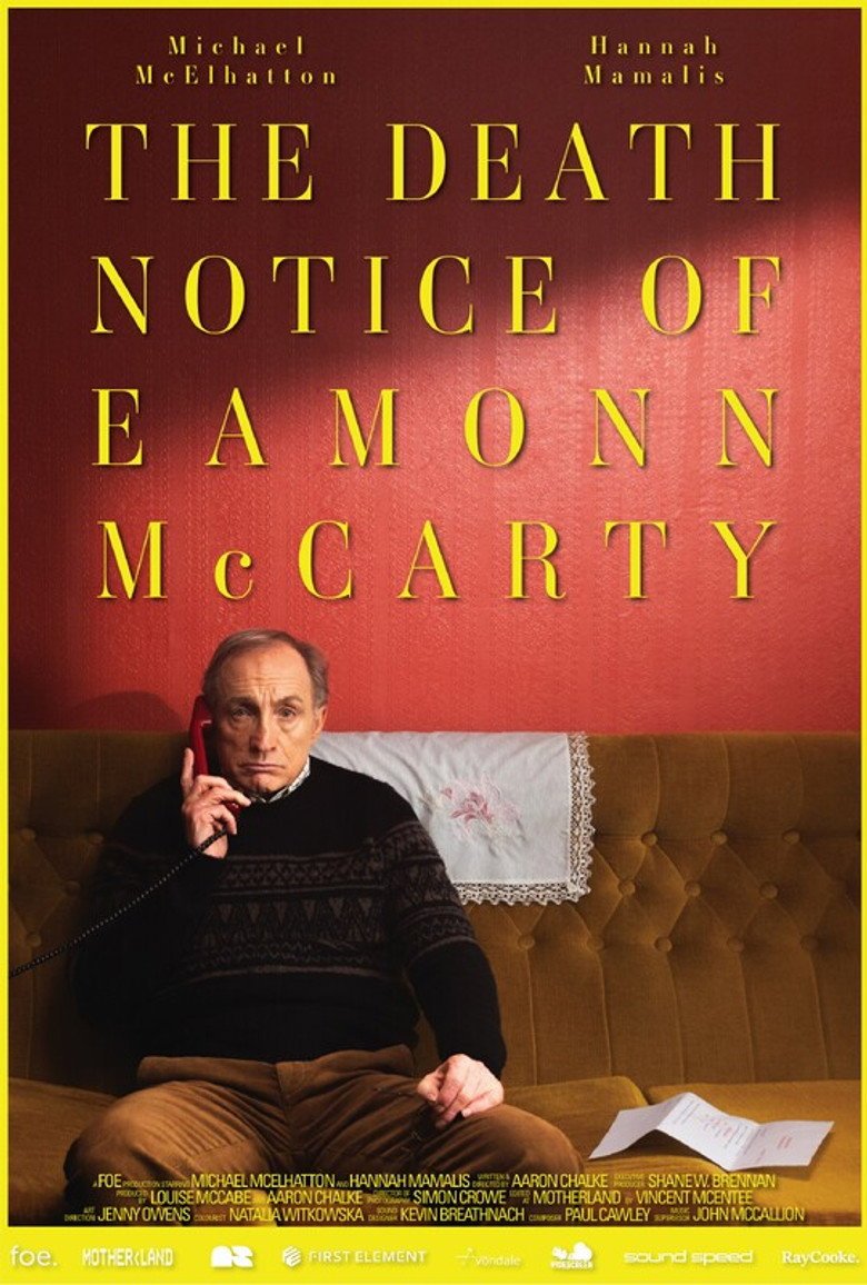 The Death Notice of Eamonn McCarty official movie poster