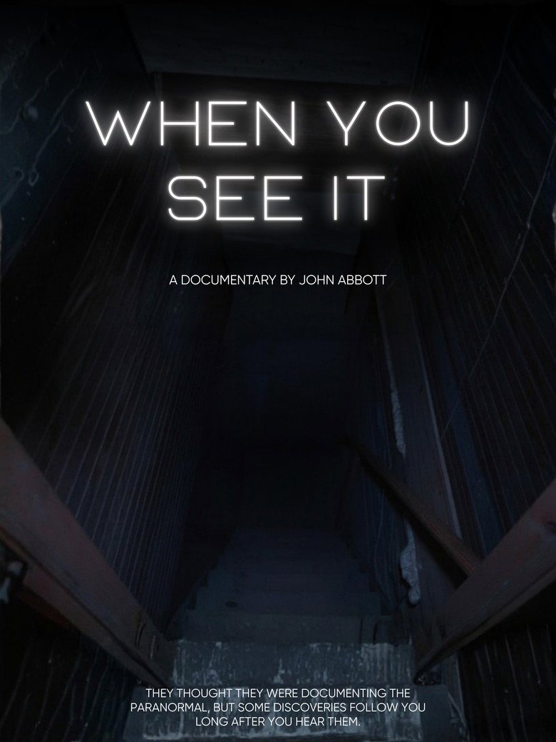 When You See It (2026) official movie poster