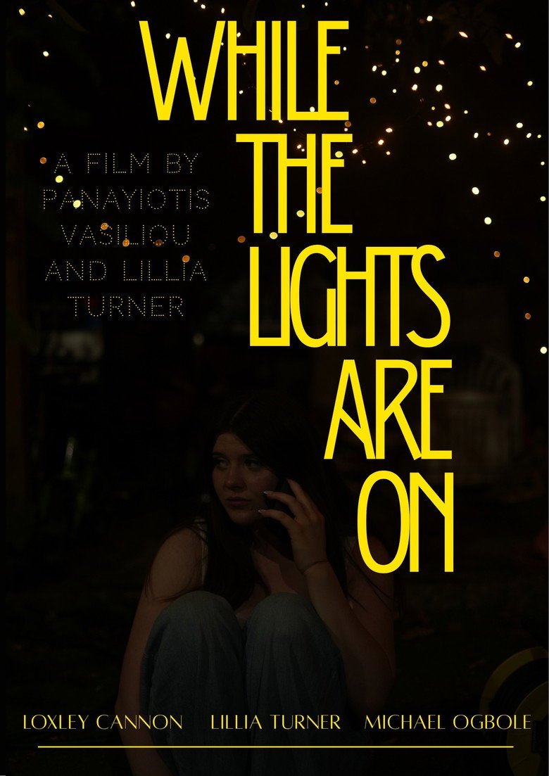 While the Lights are on (2026) official movie poster