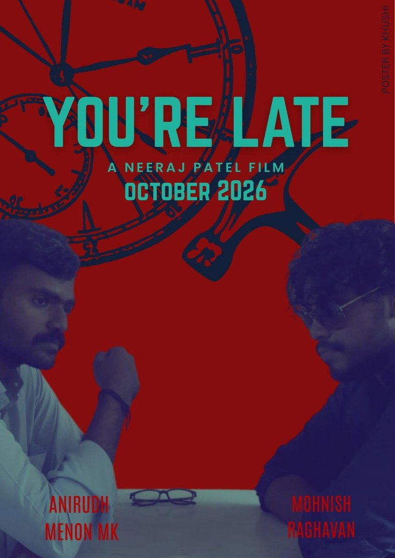 You're Late (2026) official movie poster